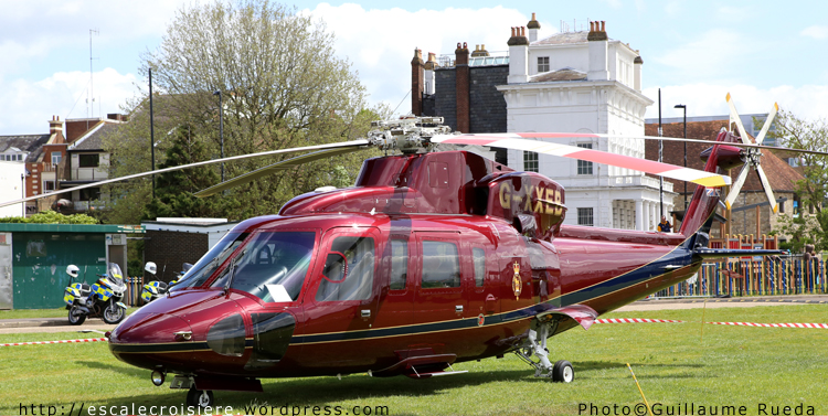 3 Queens - Hélicoptère Duc D'Edimbourg