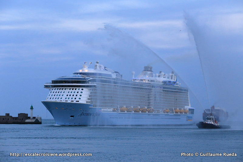Anthem of the Seas - Escale inaugurale - Le Havre