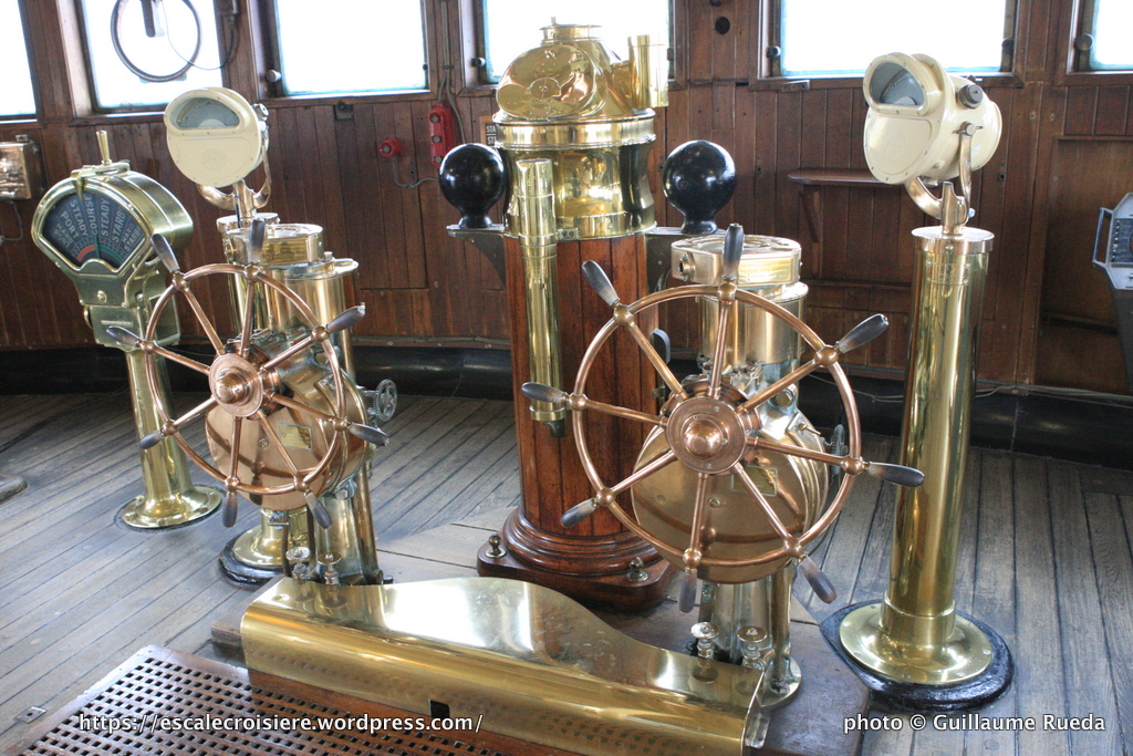Queen Mary - Passerelle de navigation