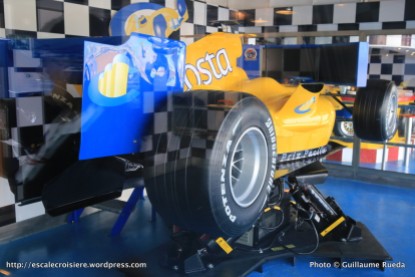 Costa Pacifica - Simulateur de F1