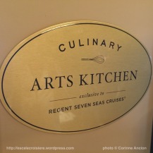 Seven Seas Explorer - Culinary Arts Kitchen - Atelier d'art culinaire