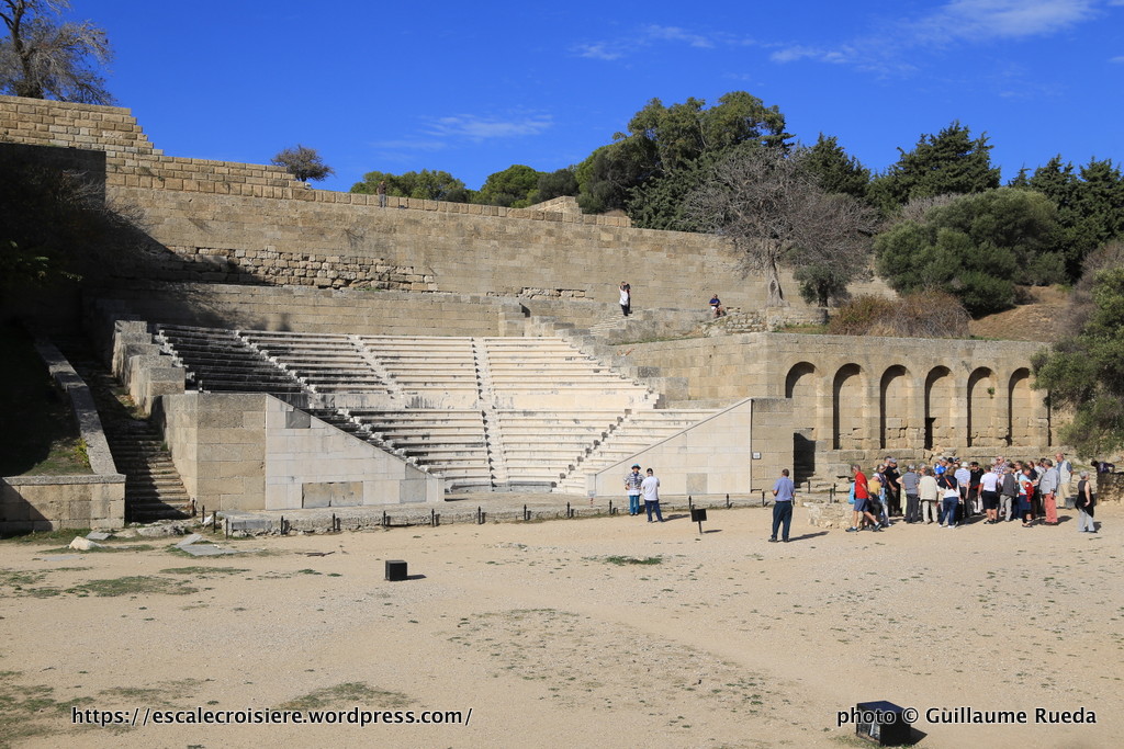 Escale à Rhodes - Grèce - L'acropole