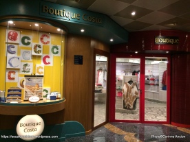 Costa Magica - Galleria shops - Boutiques