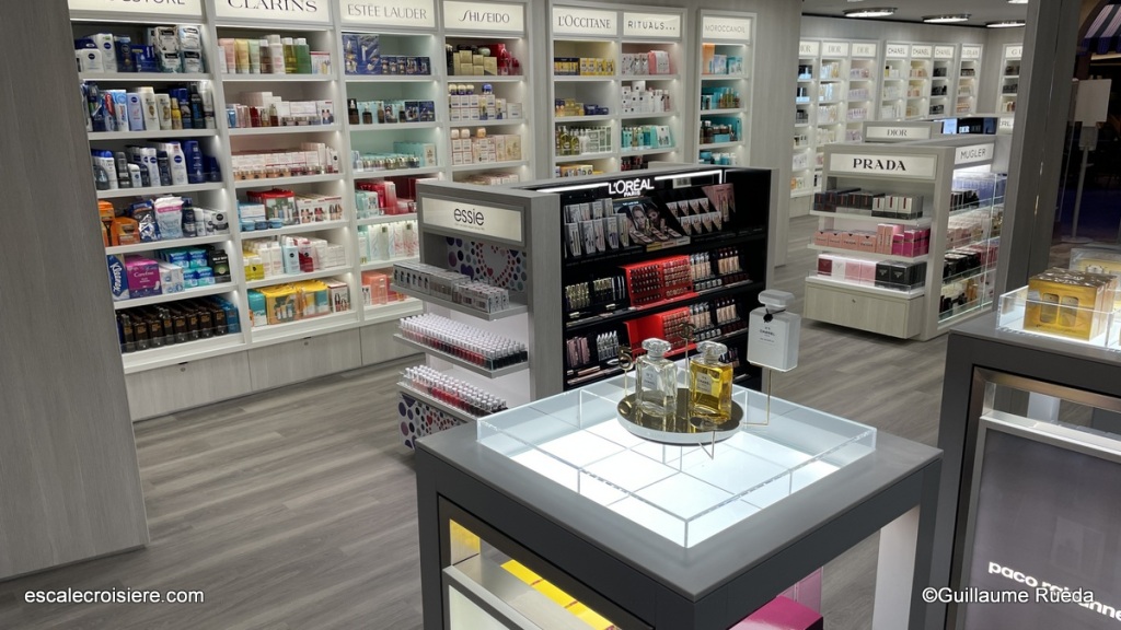 Boutique parfumerie - MSC Euribia