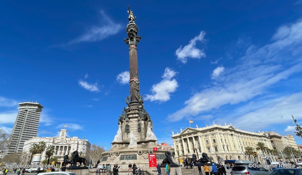 Statue de Christophe Colomb - Barcelone