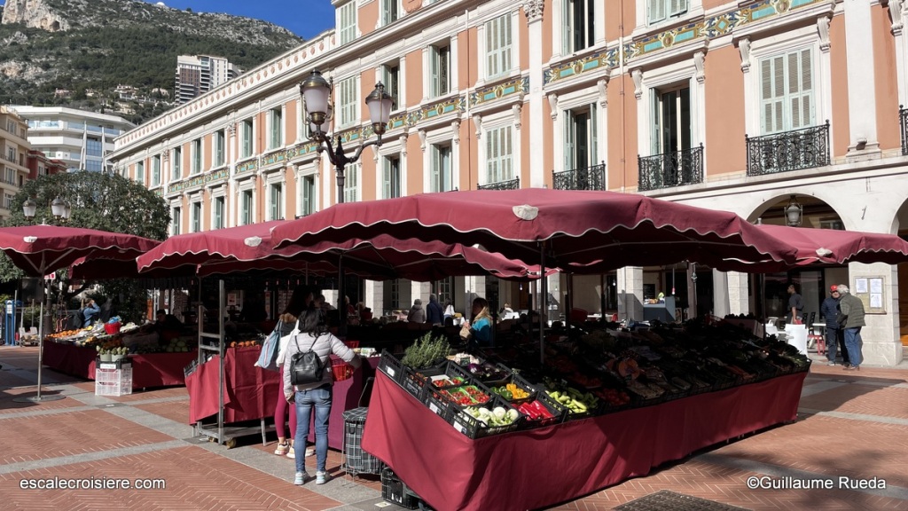 Monaco - marché de la Condamine