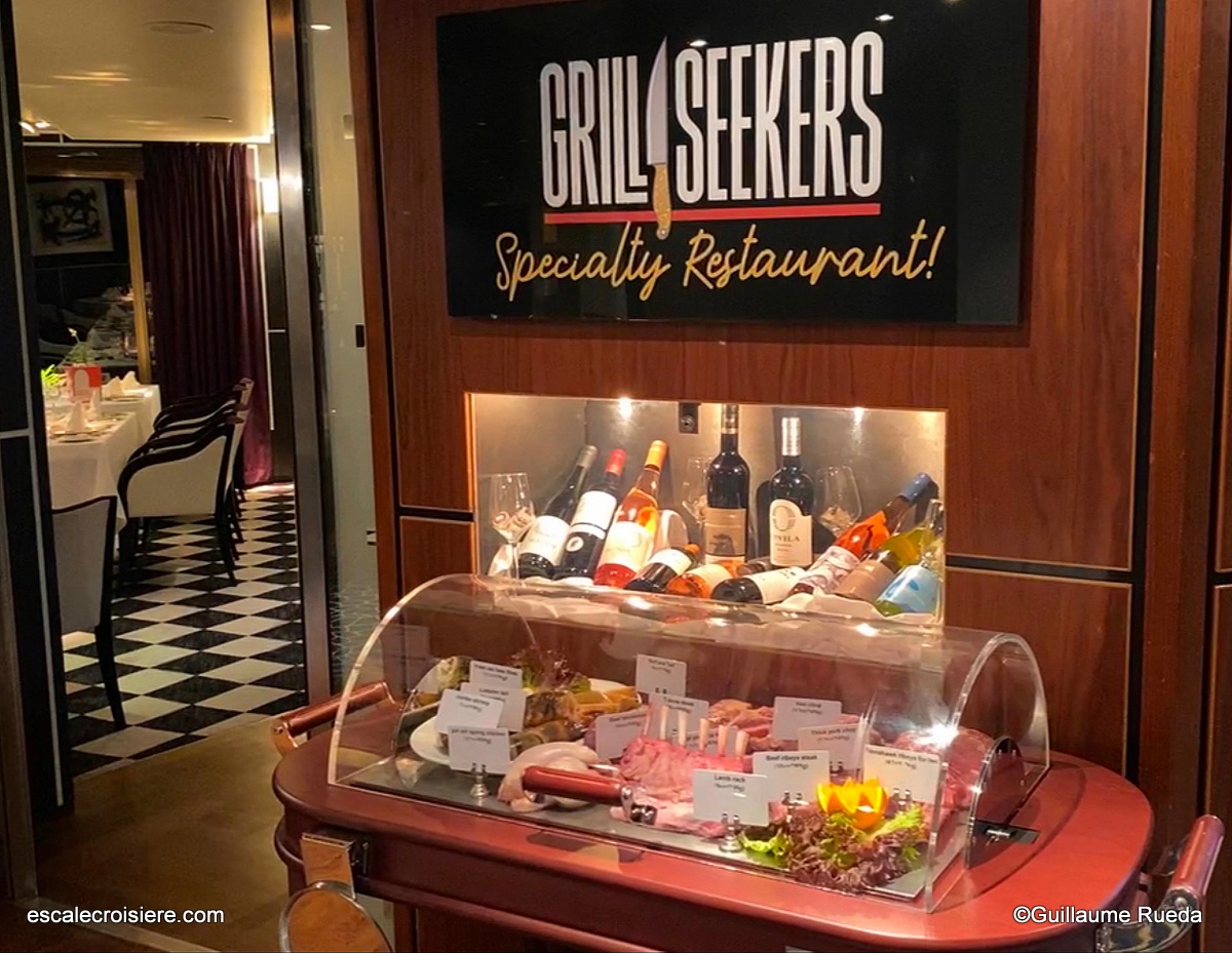 Restaurant Steakhouse Grill Seekers - Celestyal Journey